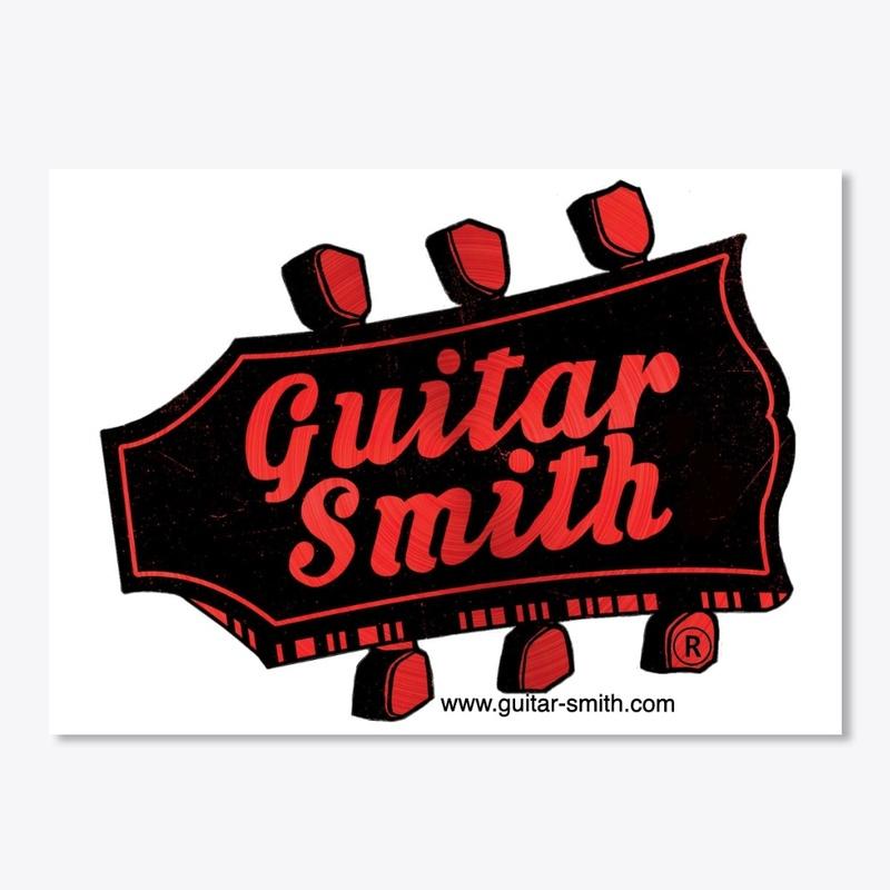 Guitarsmith Rectangular Sticker